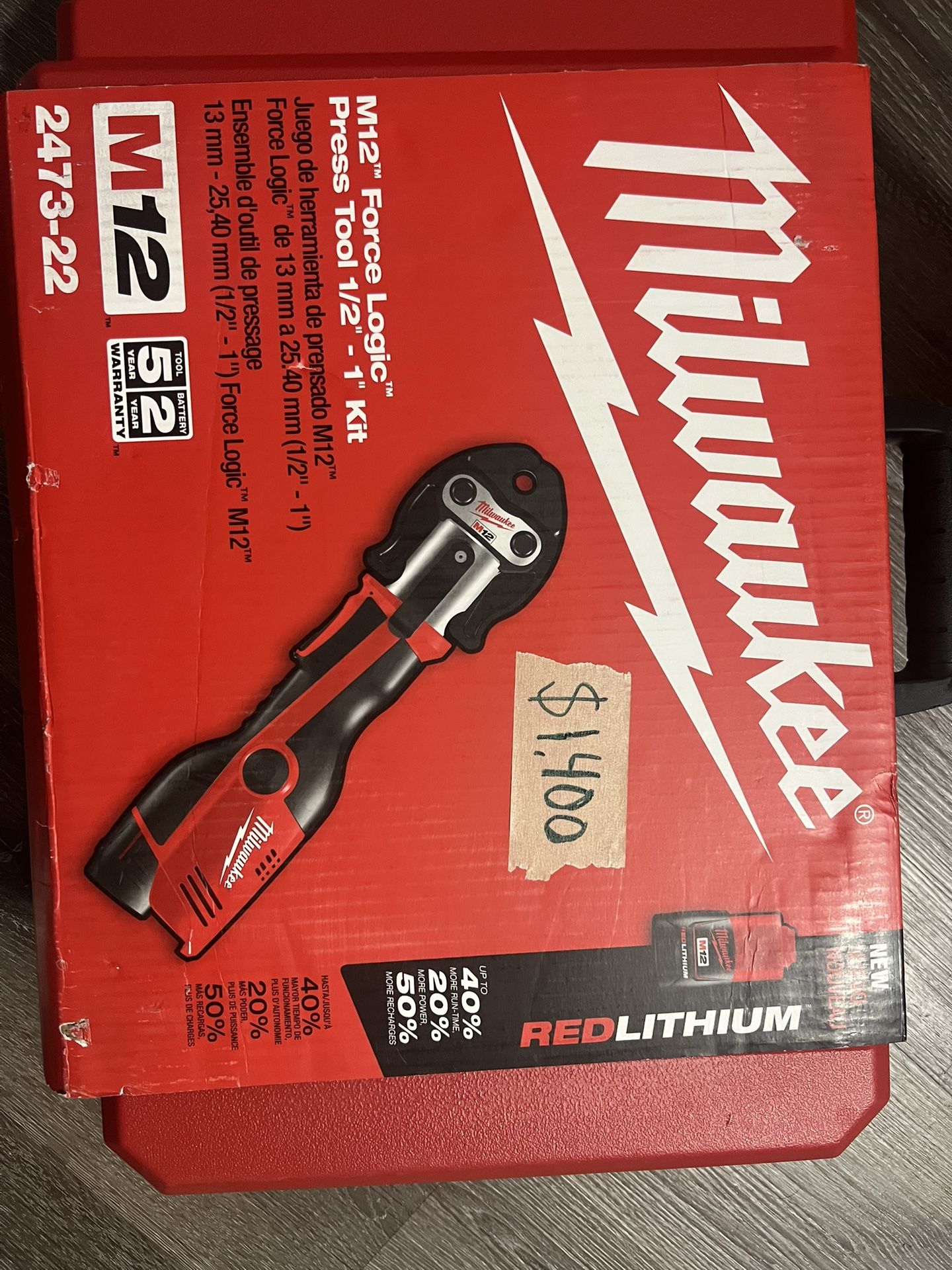 M12, Pro Press Tool Kit, Firm Price