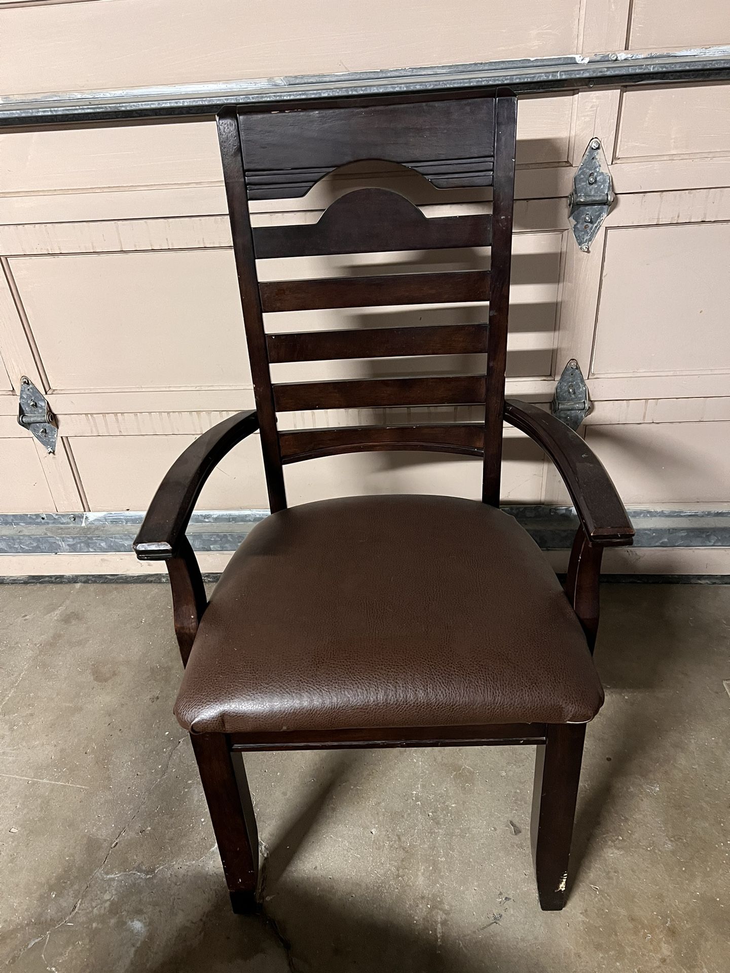 Set of 6 Wooden Chairs