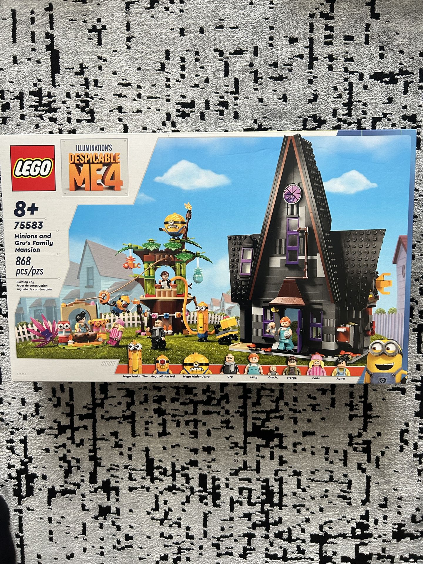 *Brand New* Lego Despicable Me 4 | Minion’s And Gru’s Family Mansion 