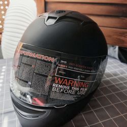 Full Face Motorbike Helmet - DOT Certified (XL)