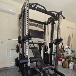 NEW Vesta Pro Series 3in1 Squat Rack | Functional Trainer | Smith Machine | Pulley System |🔴WEIGHTS,BAR, & BENCH SOLD SEPARATELY 🔴 FREE DELIVERY🚚 
