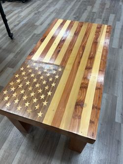 American Flag Table