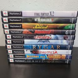 Ps2 Video Game Bundle