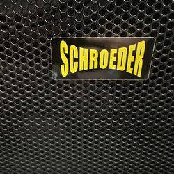 Schroeder 2x10 2x12 Bass Cabinet L@@k!