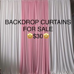 🤩BACKDROP CURTAINS FOR SALE 🤩