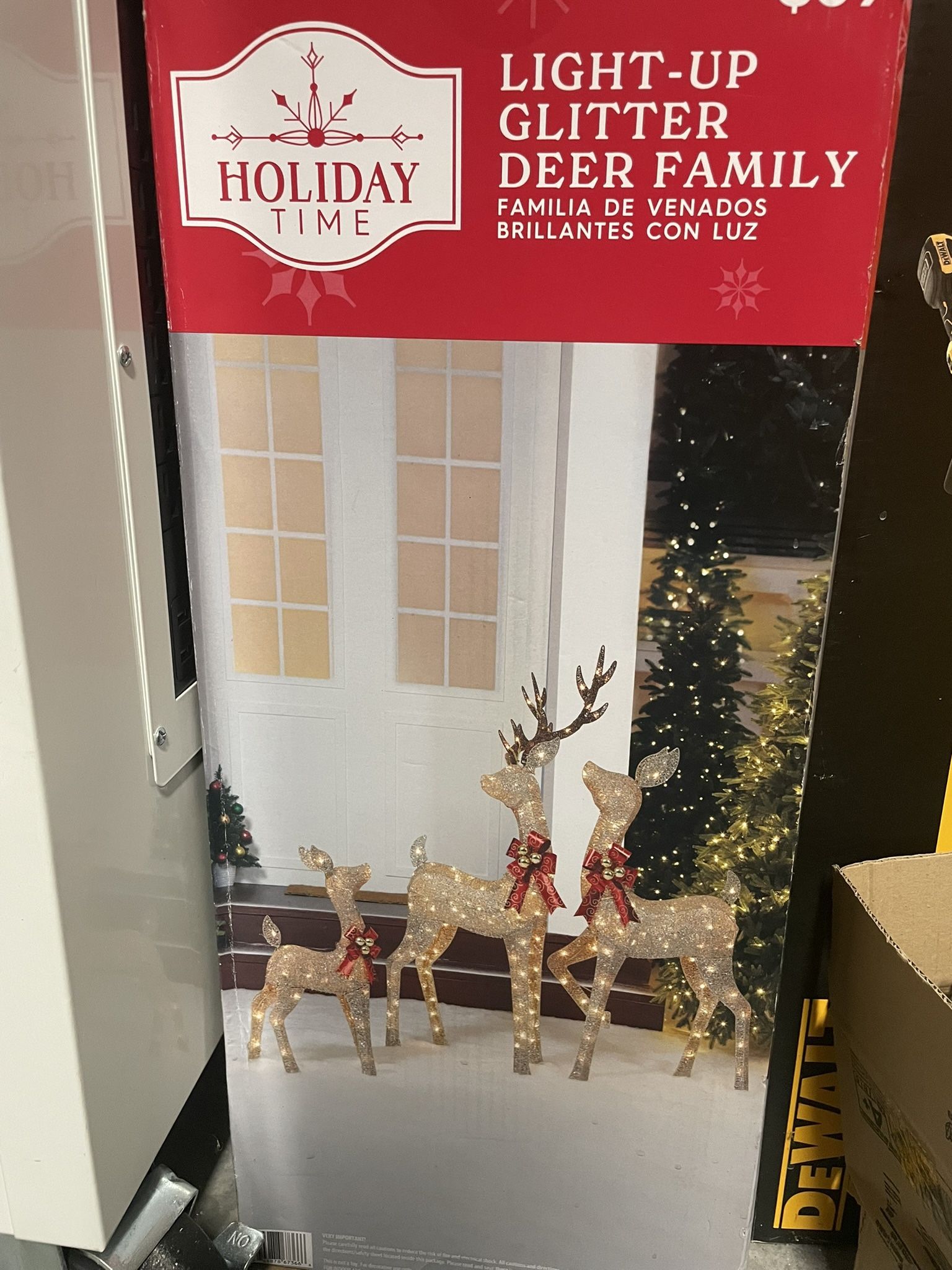 Christmas Decor Deer Family