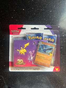 Pokemon 30th Celebration Tech Sticker Collection