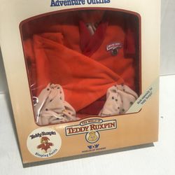 Vintage Teddy Ruxpin Outfit New in Box 