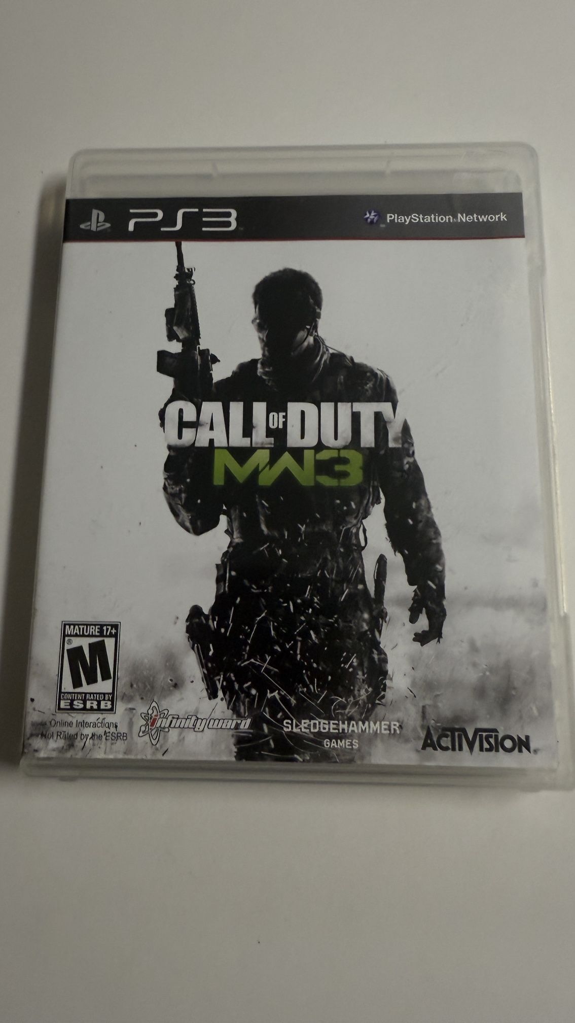 Call of Duty MW3- PS3 video game, pre-owned (tested)