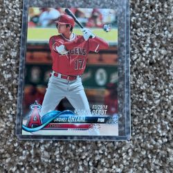 Shohei Ohtani Rookie card