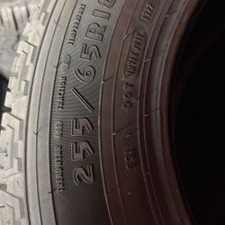 255/65/18 Goodyear Wrangler