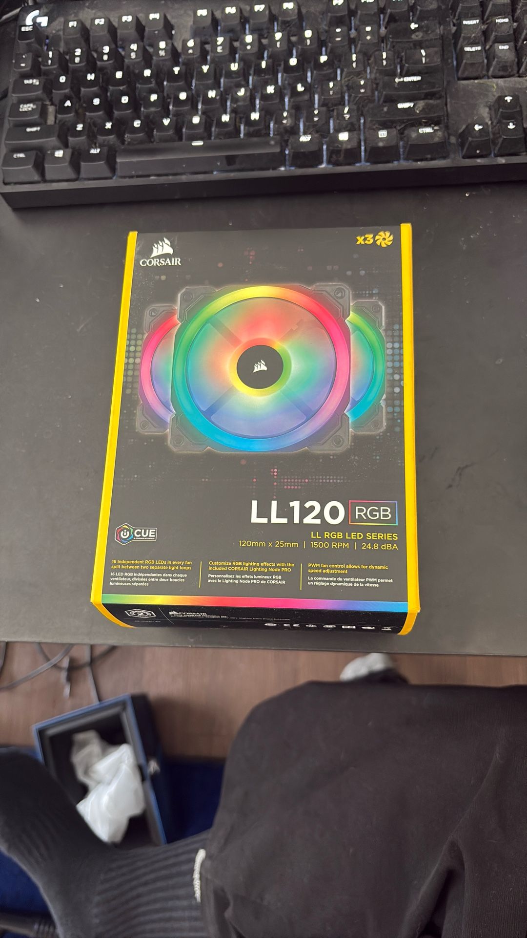 Corsair LL120 RGB Fans 3 Pack