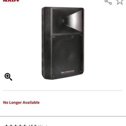 Set Of M-cab Speakers And Peavey Xr600 C Mixer 