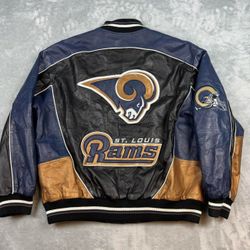 Rams Leather Jacket