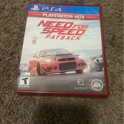 Ps4 Game Nfs Payback