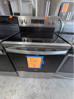 New whirlpool electric stove