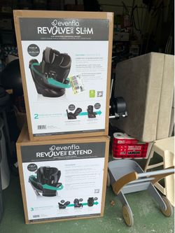 Evenflo Revolve Slim and Revolve Extend Car Seats