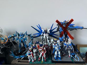 Gundam / Gunpla Model Kit Collection Lot – MG RG HG + Motor Nuclear