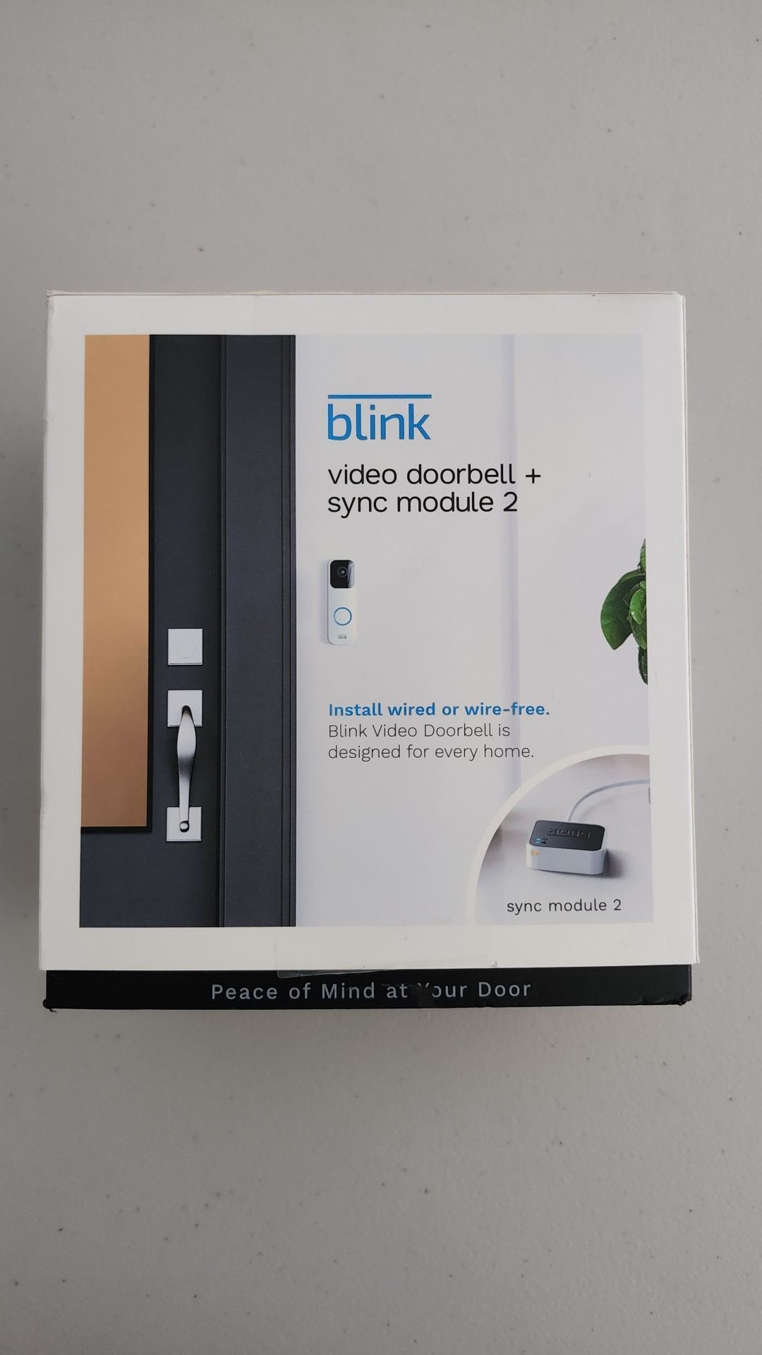 Blink Video Doorbell + Sync Module 2