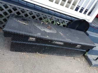 Husky tool box for back of truck