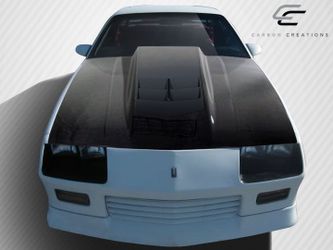 Blemished 1982-1992 Chevrolet Camaro Carbon Creations ZL1 Look Hood - 1 Piece