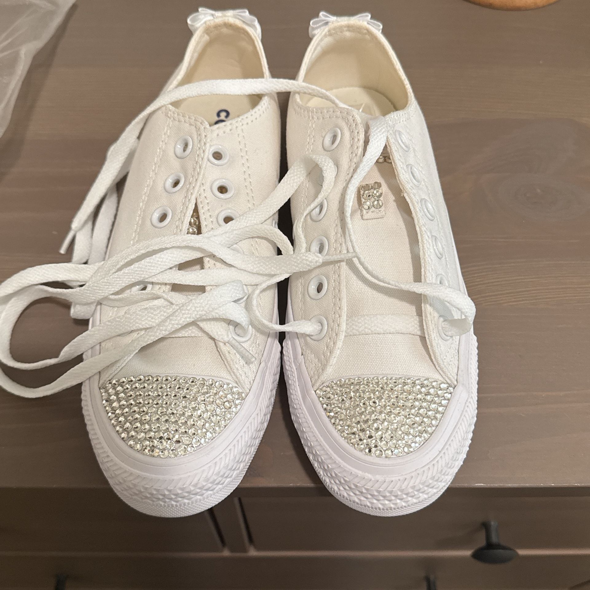 Custom Converse Wedding Shoes