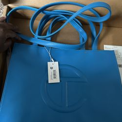  Telfar Shopping Bag Cyan medium 