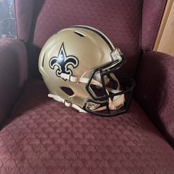 LSU And Saints Helmets 