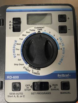 Rain Dial irrigation controler