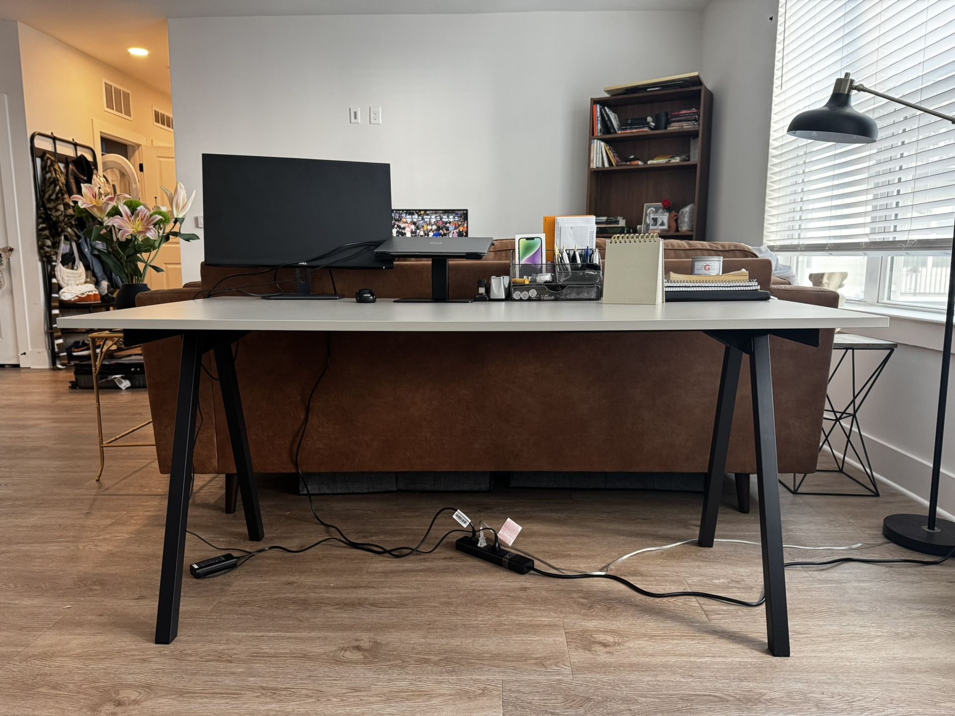 IKEA Taupe Computer/Creative work Station