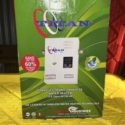 Brand New Titan N-120 Tankless Water Heater 11.8kW 220V