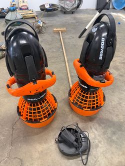 Sea doo underwater scooters