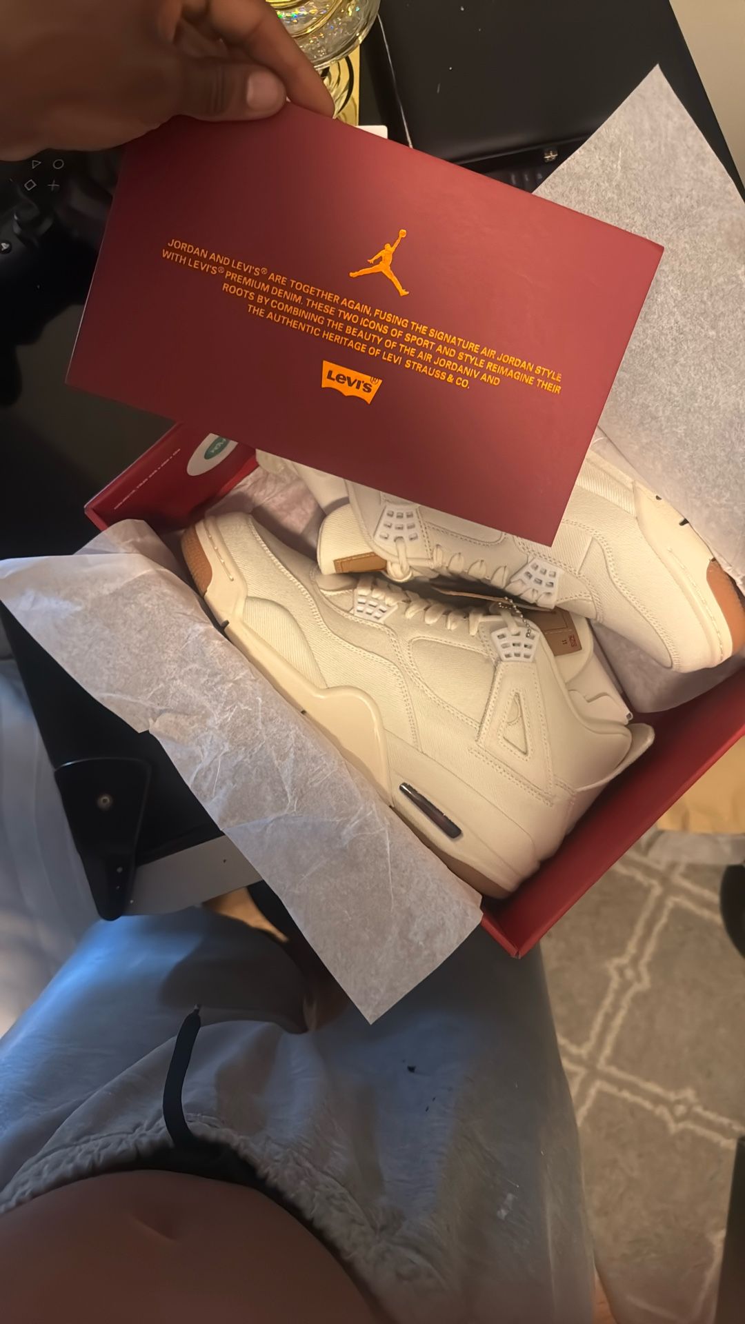 DS Size 11 Levi Jordan 4 With Tag