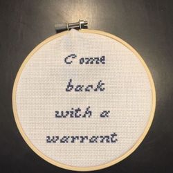 Cross Stitch Decoration