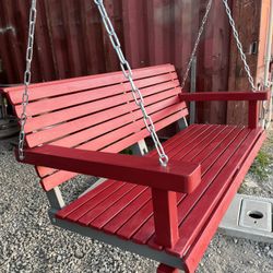 PORCH SWING 48” Colonel Red $200