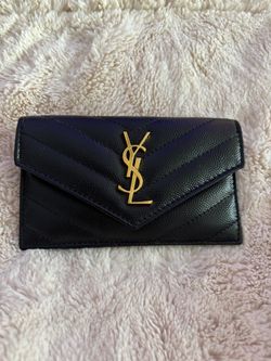 Saint Laurent YSL Envelope Card Holder Wallet
