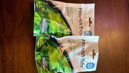 Seachem Flourish Tabs 40-Count (2 Bags)