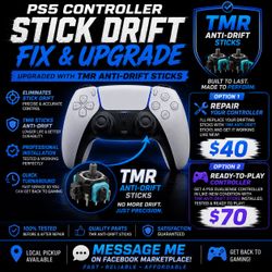 🎮 PS5 CONTROLLER TMR ANTI-DRIFT UPGRADE