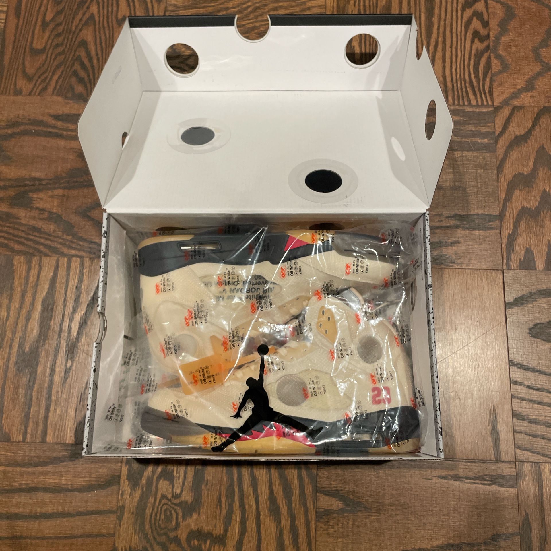 Off-White X Air Jordan SP “Sail”