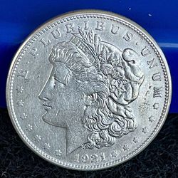  1921-S    Morgan Silver Dollar 