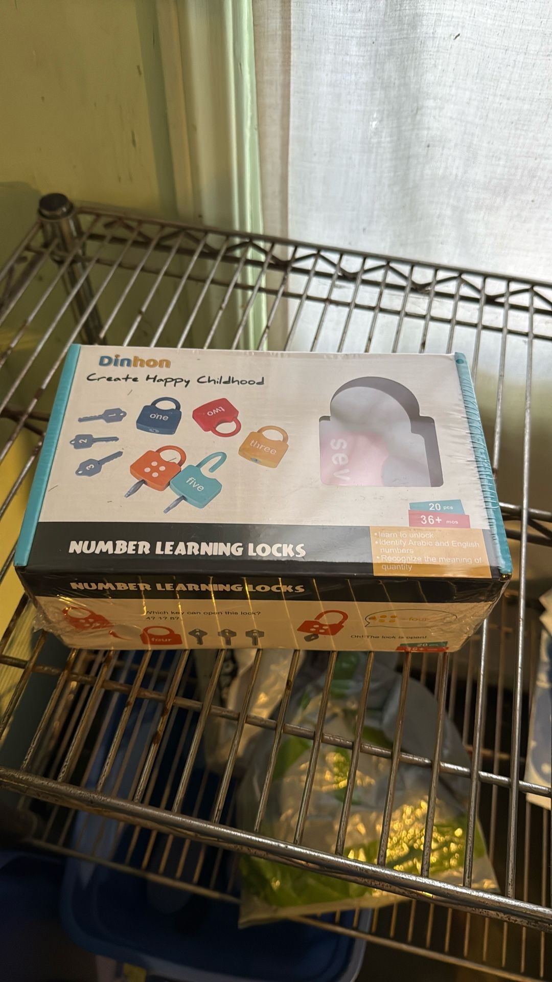 Number Learning Locks