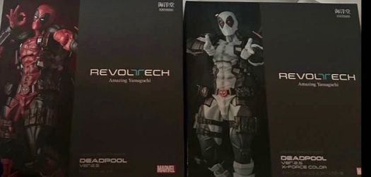 Revoltech Amazing Yamaguchi Deadpool Ver. 2.5 Figure Set