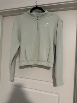 Gymshark mint color sweatshirt size L