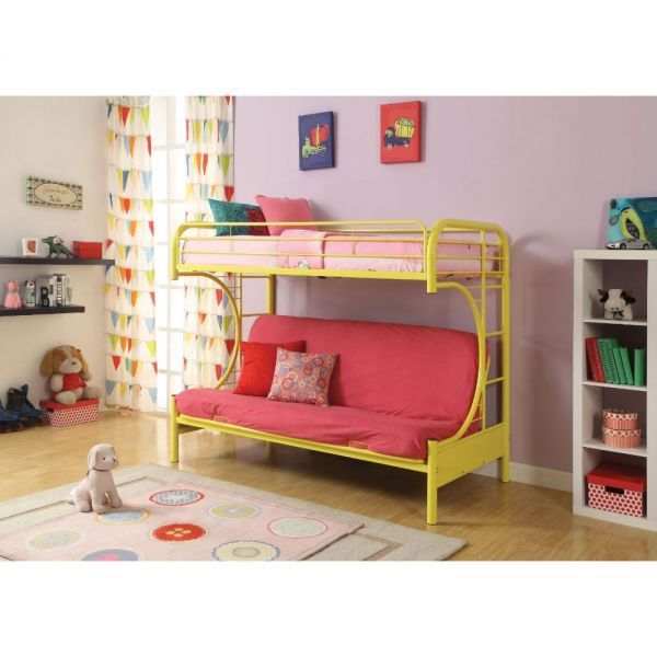 Yellow Twin Full Futon Bunk Bed 🔥🔥🔥 $339