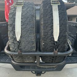 Dual Off-Road Tire Rack