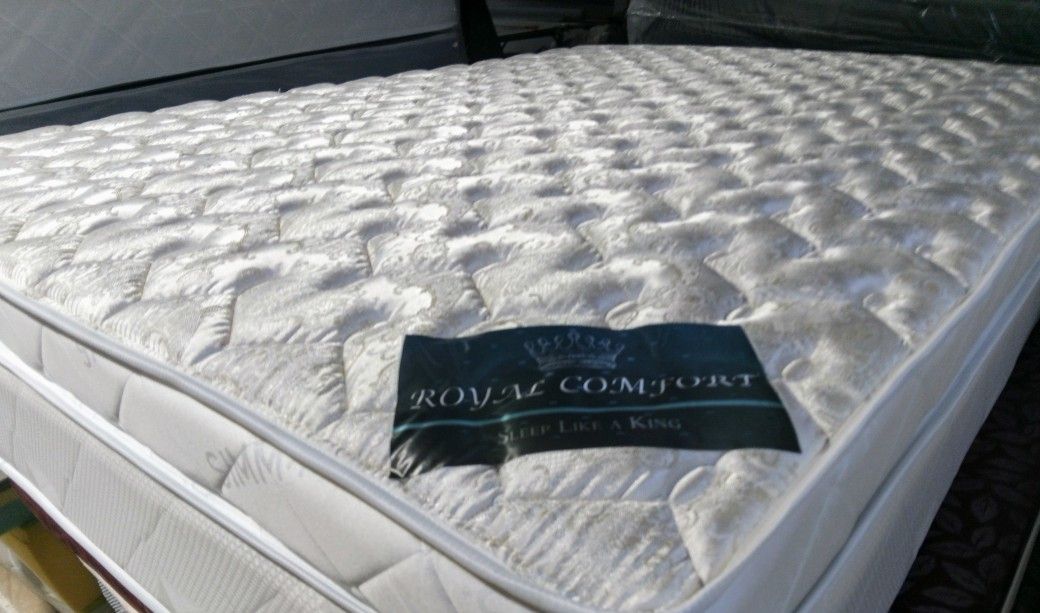 $199 Queen Pillow Top Mattress Only Brand New Free Delivery Same Day