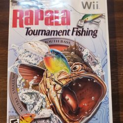 Rapala tournament fishing for Nintendo wii video game systemLook at my profile for more video game stuff for sale for various systems