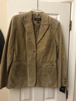 Alfaro leather jacket. Sz L