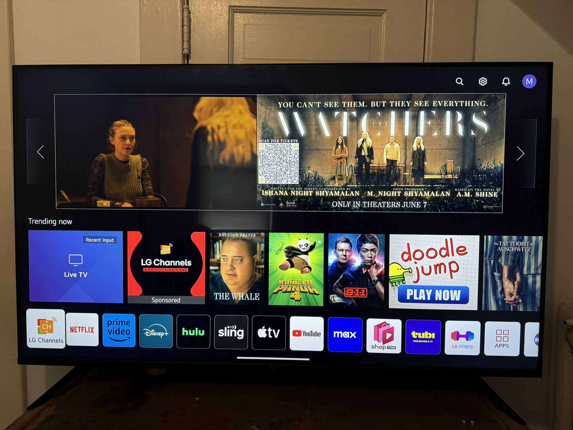 55” LG 4k Smart TV