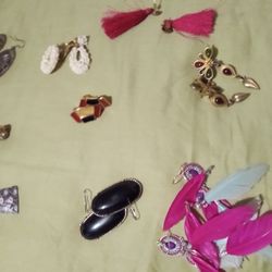 9 Pairs Earrings 